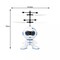 Kitcheniva 2 Pcs Mini Drone LED Ball Flying Robot Toys Rechargeable